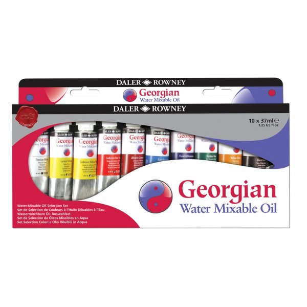 Valittu sarja vesiohenteiselle ljymaalille 37ml - 10 vri
