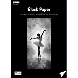 Musta paperi A4 160 g 30 arkkia FSC�