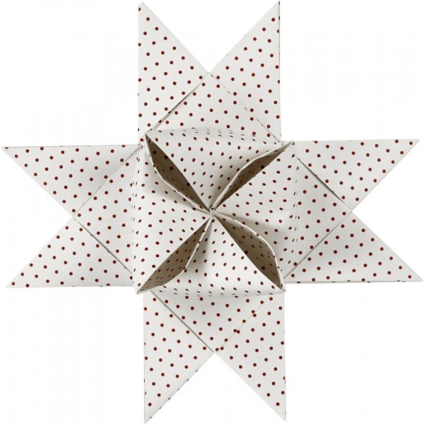 Thtinauhat - punainen - valkoinen - 18 cm - 40 nauhaa