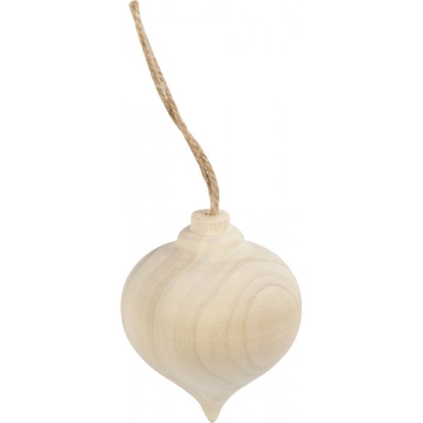 Puinen pisara - Ø 5,5 cm Puinen pisara - Ø 5,5 cm