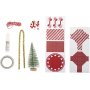 Mini DIY Kit Joulupukin ovi - joulukuusi