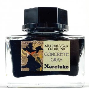 ZIG Ink Caf� Art Nouveau -muste betoninharmaa