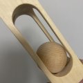 Asiakaskuva K�sittelem�t�n puupallo � 40 mm - 1 kpl. ilman reiki�