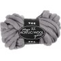 XL Akryylilanka villalla - 300 g - Harmaa