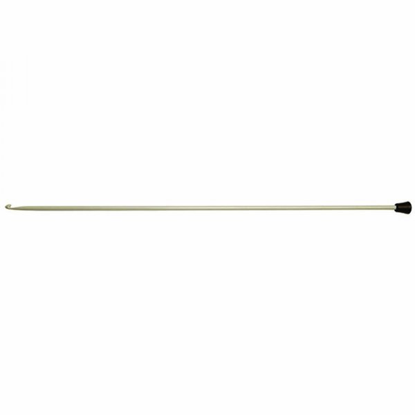Tunisialainen virkkuukoukku Yksipuolinen - Alumiini 30 cm