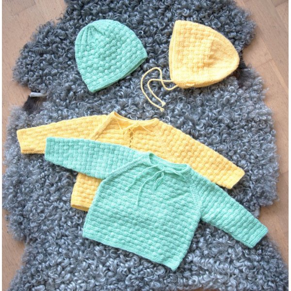 Neulekuvio - Neulepusero, pipo ja hattu