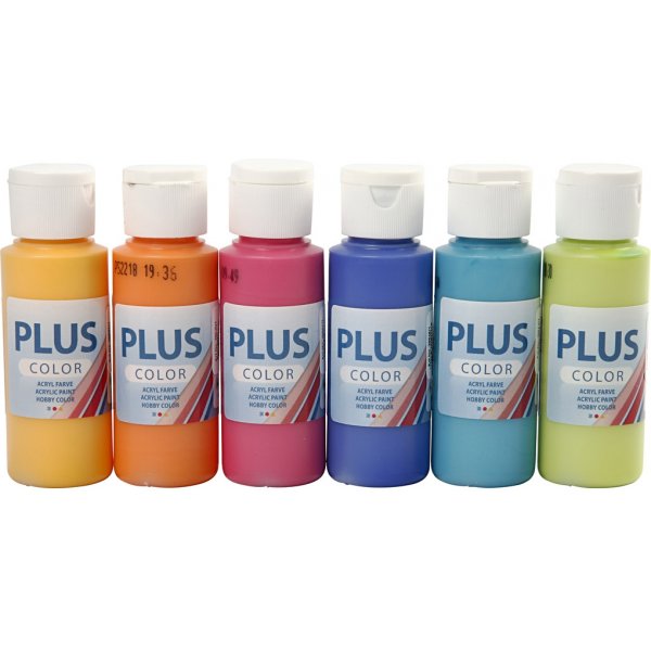 Plus Color Hobby maali - vriks - 6 x 60 ml