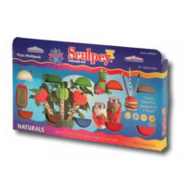 Clay Sculpey III 10 x 57g - Naturals