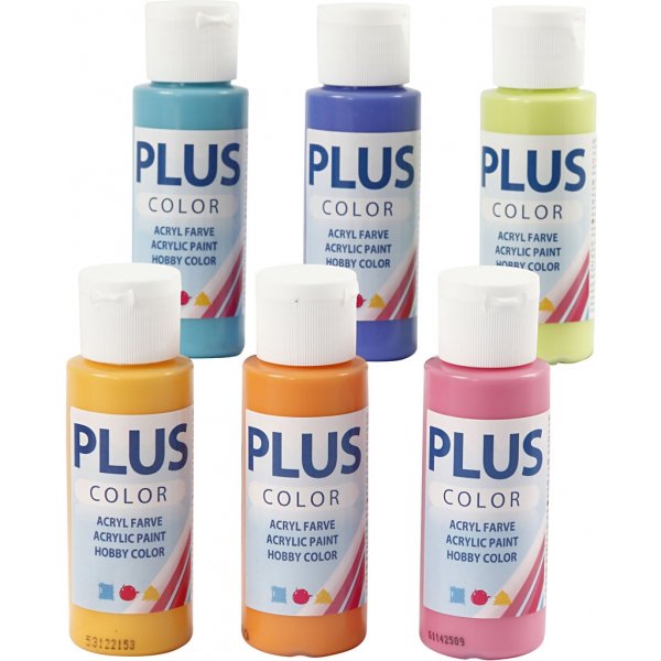 Plus Color Hobby maali - vriks - 6 x 60 ml