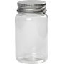 Muovipurkki kannella - 100 ml - 10 kpl