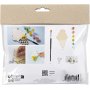Mini DIY Kit Paint, sekavrit, lasikartio