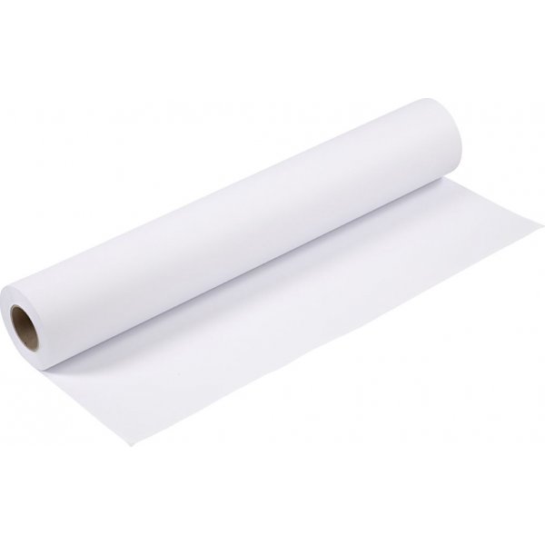 Piirustuspaperi - valkoinen - L61 cm - 50 m