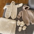 Asiakaskuva DROPS Alpaca Boucl� Uni Color -lanka - 50g - Natural (0100)