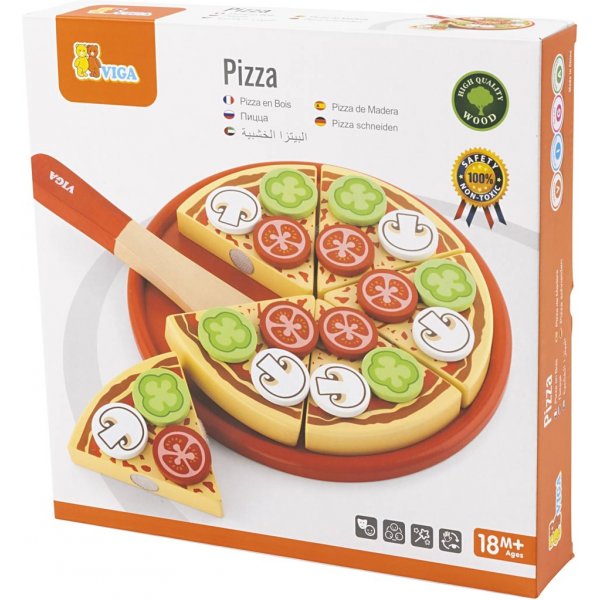 VIGA puinen lelupizza