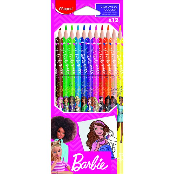Vrikynsarja - Maped - 12 Barbie-kyn