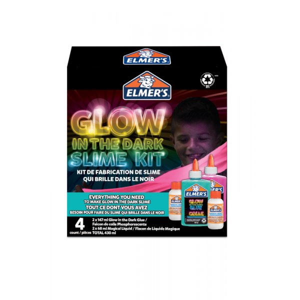 Glue Elmer's - Glow in the Dark Slime Kit