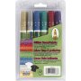 Deco Textile kynt - 3 mm - glittervrit - 6 kpl