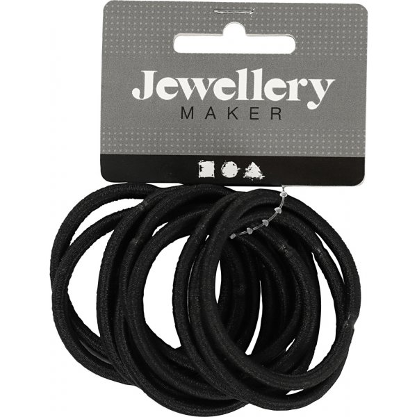 Hiusside - musta - 10 kpl