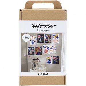 Tee-se-itse-setti - Vesiv�ri- ja �ljypastellit