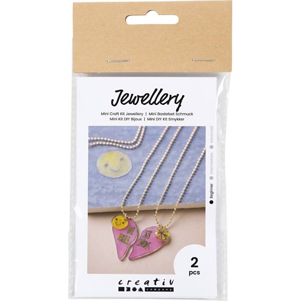 Mini DIY Kit Jewelry - Ystvyyskaulakoru kutistuvaa muovia