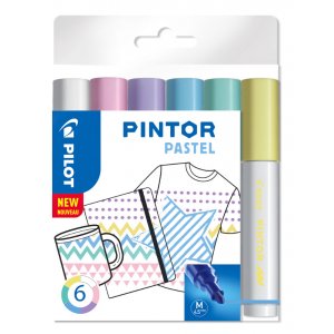 Kuitukynäsarja Pilot Pintor (Pastel Mix) - Medium Kuitukynäsarja Pilot Pintor (Pastel Mix) - Medium