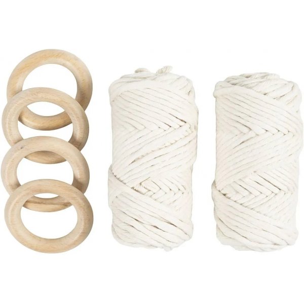 DIY Kit Macrame, pöytäkoristeet DIY Kit Macrame, pöytäkoristeet