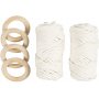 DIY Kit Macrame, pytkoristeet