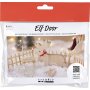 Mini-DIY Kit Elf's Door - puhdas
