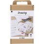 DIY Kit Draw - pastellivrit - Sekalaiset hahmot