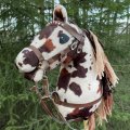 Asiakaskuva Turkisj�ljitelm� Velboa Cow Brown-Beige - 150 cm