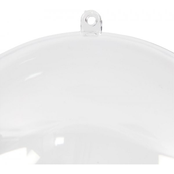 Koristepallo - läpinäkyvä - Ø13,6 cm Koristepallo - läpinäkyvä - Ø13,6 cm