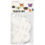 TeACH Me - Hynteisnaamarit - valkoinen - 16 kpl
