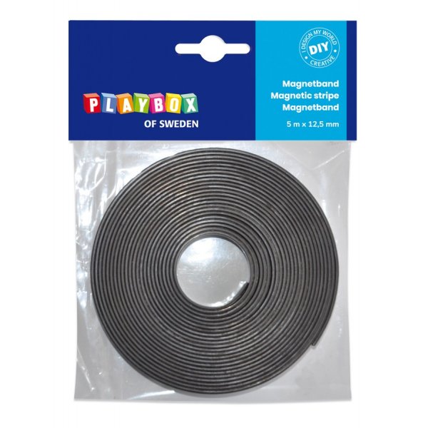 Magneettinauha 5 m (leveys 12,5 mm)