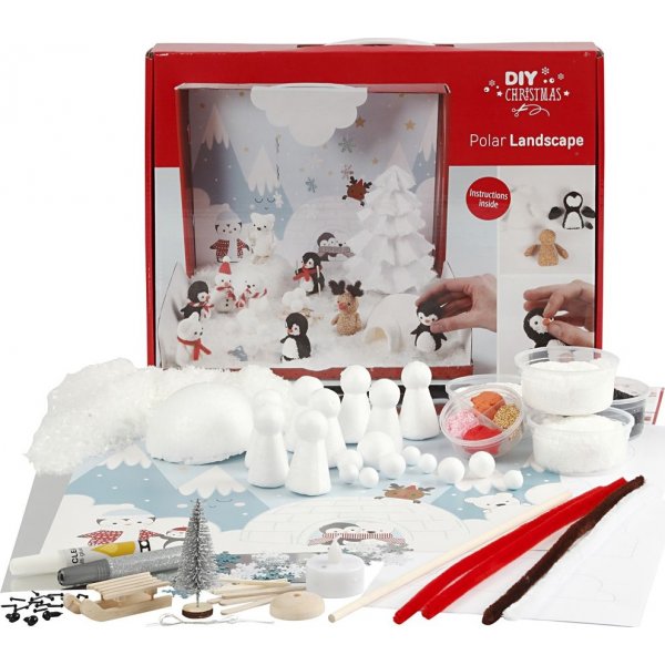 Materiaalisarja Polarlandskapille