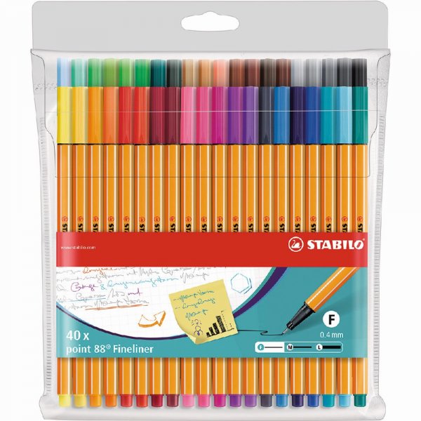 Fineliners Point 88 - 40 kpl