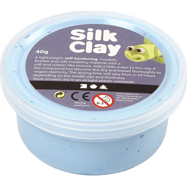 Silk Clay - neonsininen - 40 g