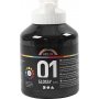 Koulumaali - Akryyli - musta - kiiltv - 500 ml