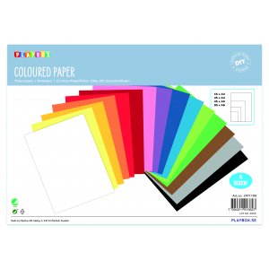 V�rilliset paperit, 100 gr, 195 arkkia