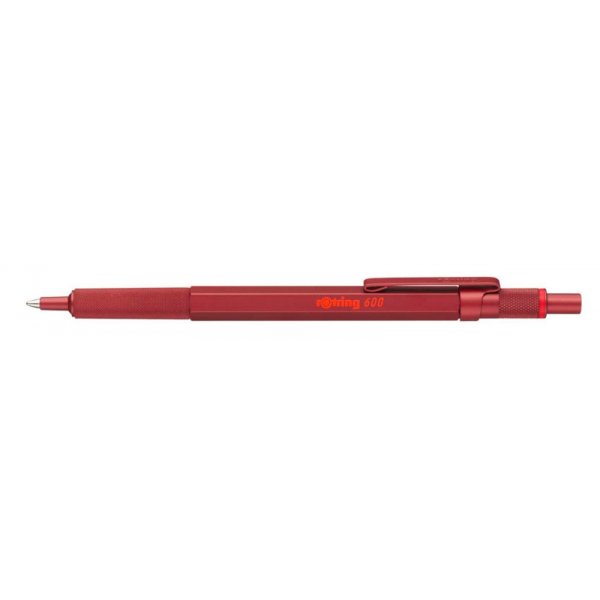 Kuulakrkikyn Rotring 600 - Punainen - Keskikokoinen - Sininen muste