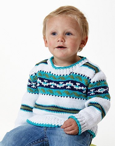 Neulekuvio - Neulepusero, jossa on vrej