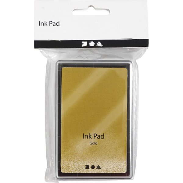 Leimasintyyny - 9 x 6 cm - kulta