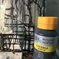 Asiakaskuva Akryylimaali W&N Galeria 500ml - 386 Mars Black