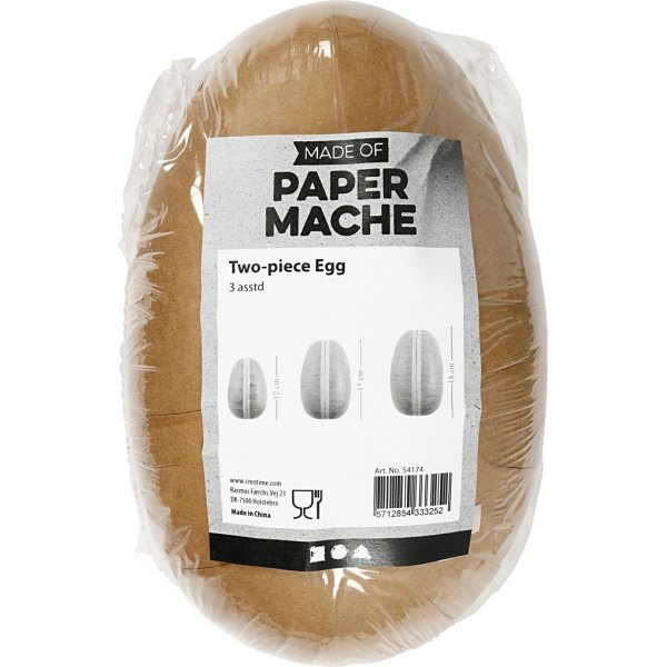 Kaksiosaiset munat - 3 kpl Kaksiosaiset munat - 3 kpl