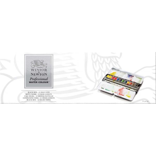 Akvarellimaali W&N Professional Black Box
