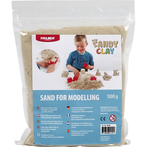 Sandy Clay - luonnollinen - 1 kg