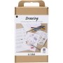 DIY Kit Draw - pastellivrit - Sekalaiset hahmot
