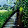 Asiakaskuva Maali akryylilohko 400 g 40x40 cm