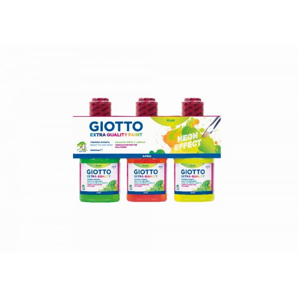 Fluoresoiva maali Giotto - 3x250 ml