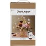 DIY Kit Crepe Paper - Kukkakimppu