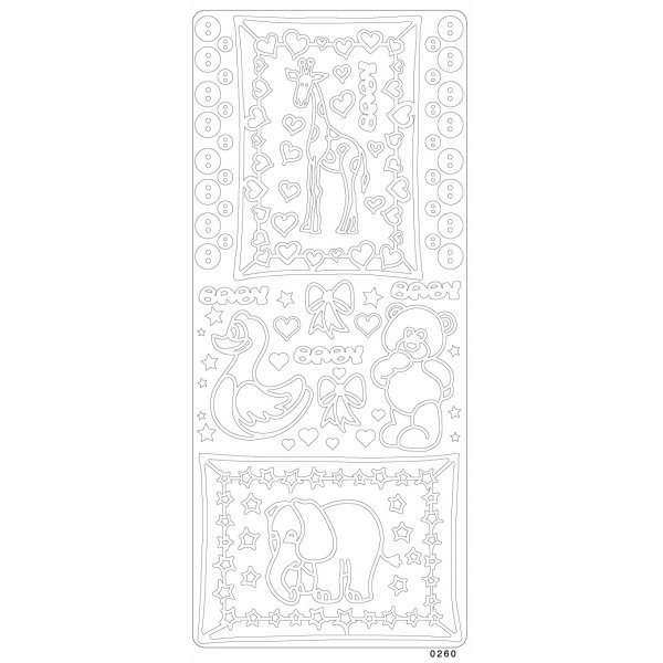 Peel off - Vauvan kortti